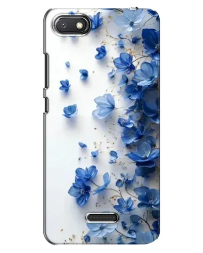 Чехол для Xiaomi Redmi 6A с картинкой «Голубой цветочный каскад» Чехол для Xiaomi Redmi 6A с картинкой «Голубой цветочный каскад»