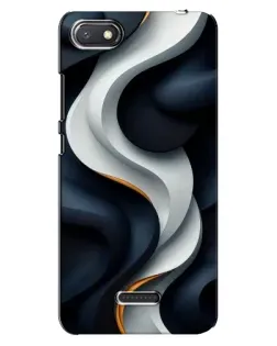 Чохол для Xiaomi Redmi 6A з картинкою «Об'ємні чорно-білі стрічки» Чохол для Xiaomi Redmi 6A з картинкою «Об'ємні чорно-білі стрічки»