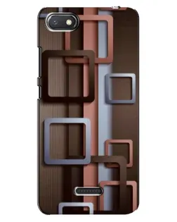 Чохол для Xiaomi Redmi 6A з картинкою «Коричневі об'ємні квадрати» Чохол для Xiaomi Redmi 6A з картинкою «Коричневі об'ємні квадрати»