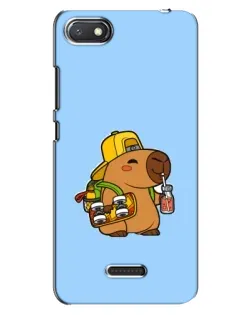 Чохол для Xiaomi Redmi 6A з картинкою «Капібара на скейті» Чохол для Xiaomi Redmi 6A з картинкою «Капібара на скейті»
