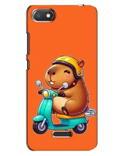 Чохол для Xiaomi Redmi 6A з картинкою «Капібара на скутері» Чохол для Xiaomi Redmi 6A з картинкою «Капібара на скутері»