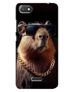 Чохол для Xiaomi Redmi 6A з картинкою «Капібара золотий ланцюг» Чохол для Xiaomi Redmi 6A з картинкою «Капібара золотий ланцюг»