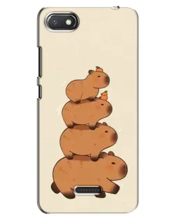 Чохол для Xiaomi Redmi 6A з картинкою «Вежа з капібар» Чохол для Xiaomi Redmi 6A з картинкою «Вежа з капібар»