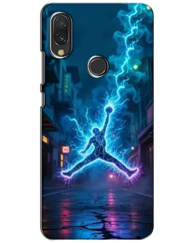 Чехол для Xiaomi Redmi 7 с картинкой «Jordan Gold Jumpman»