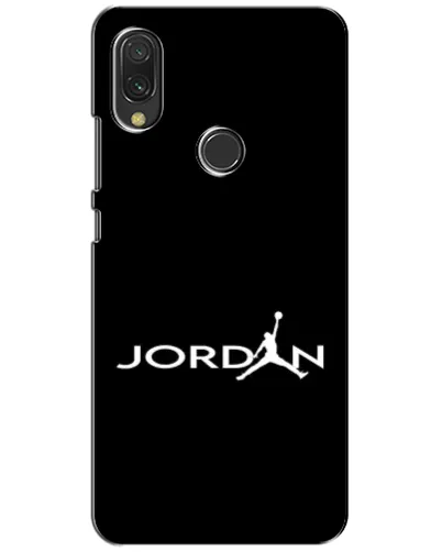 Чехол для Xiaomi Redmi 7 с картинкой «Jordan White Logo»