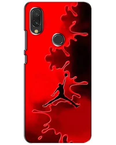 Чехол для Xiaomi Redmi 7 с картинкой «Jordan Red Smoke»