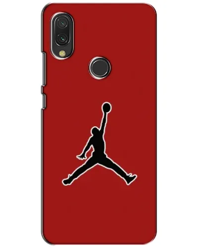 Чехол для Xiaomi Redmi 7 с картинкой «Jordan Red Back»