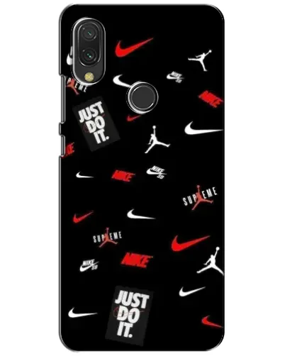 Чехол для Xiaomi Redmi 7 с картинкой «Nike Mix Pattern»
