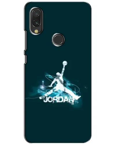 Чехол для Xiaomi Redmi 7 с картинкой «Jordan Blue Fire»