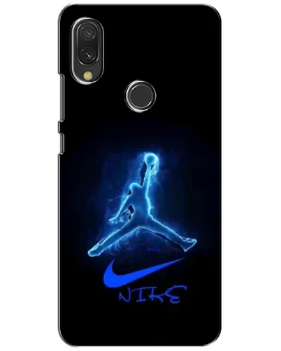 Чехол для Xiaomi Redmi 7 с картинкой «Jordan Neon Blue»