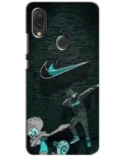 Чехол для Xiaomi Redmi 7 с картинкой «Спортивный арт Nike»