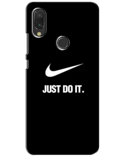 Чехол для Xiaomi Redmi 7 с картинкой «Классический принт Nike»
