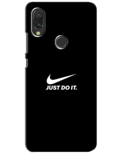 Чехол для Xiaomi Redmi 7 с картинкой «Минимализм от Nike»