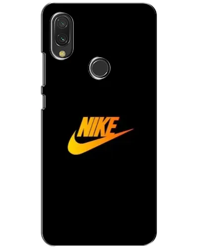 Чехол для Xiaomi Redmi 7 с картинкой «Золотой логотип Nike»