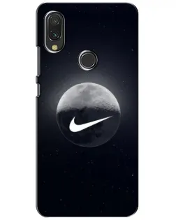 Чехол для Xiaomi Redmi 7 с картинкой «Nike в стиле граффити»