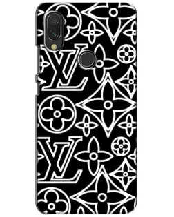 Чехол для Xiaomi Redmi 7 с картинкой «Черно-белый узор LV» Чехол для Xiaomi Redmi 7 с картинкой «Черно-белый узор LV»