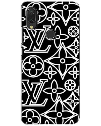 Чехол для Xiaomi Redmi 7 с картинкой «Черно-белый узор LV» Чехол для Xiaomi Redmi 7 с картинкой «Черно-белый узор LV»