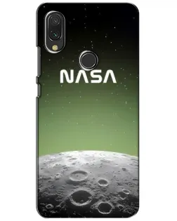 Чехол для Xiaomi Redmi 7 с картинкой «NASA — лунный градиент»