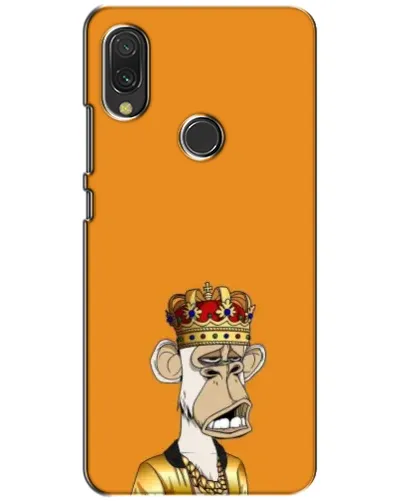 Чехол для Xiaomi Redmi 7 с картинкой «Золотая обезьяна Bored Ape»