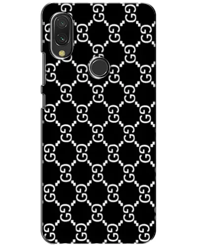 Чехол для Xiaomi Redmi 7 с картинкой «Gucci — сетчатый паттерн»