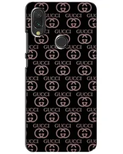 Чехол для Xiaomi Redmi 7 с картинкой «Классическая монограмма Gucci»