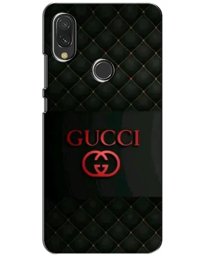 Чехол для Xiaomi Redmi 7 с картинкой «Gucci — стеганый черный»