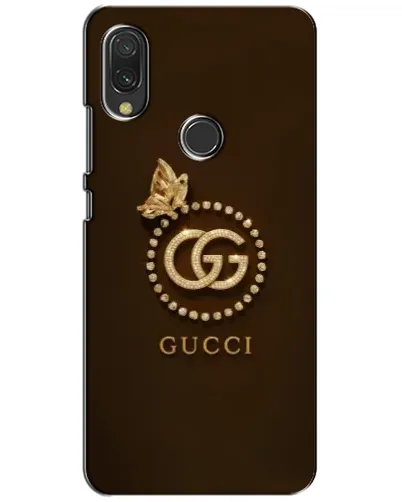Чехол для Xiaomi Redmi 7 с картинкой «Gucci — золотая бабочка»