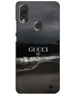 Чехол для Xiaomi Redmi 7 с картинкой «Gucci — морской прибой»