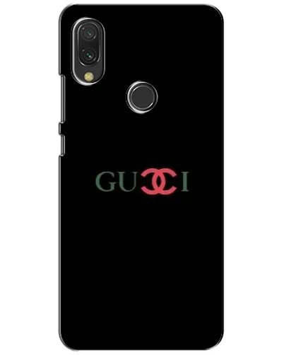 Чехол для Xiaomi Redmi 7 с картинкой «Gucci — красный градиент»