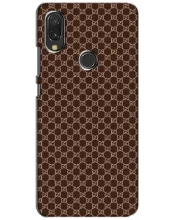 Чехол для Xiaomi Redmi 7 с картинкой «Gucci — шоколадная сетка»