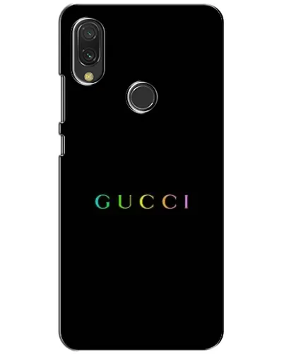 Чехол для Xiaomi Redmi 7 с картинкой «Gucci — неоновый минимализм» Чехол для Xiaomi Redmi 7 с картинкой «Gucci — неоновый минимализм»
