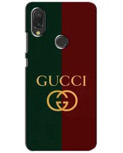 Чехол для Xiaomi Redmi 7 с картинкой «Gucci — темно-зеленый градиент»