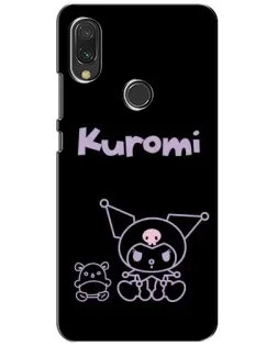 Чехол для Xiaomi Redmi 7 с картинкой «Kuromi — черный минимализм» Чехол для Xiaomi Redmi 7 с картинкой «Kuromi — черный минимализм»