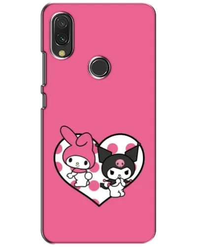 Чохол для Xiaomi Redmi 7 з картинкою «Kuromi та My Melody» Чохол для Xiaomi Redmi 7 з картинкою «Kuromi та My Melody»