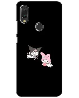 Чехол для Xiaomi Redmi 7 с картинкой «My Melody и Kuromi» Чехол для Xiaomi Redmi 7 с картинкой «My Melody и Kuromi»