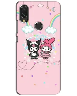 Чехол для Xiaomi Redmi 7 с картинкой «My Melody и Kuromi» Чехол для Xiaomi Redmi 7 с картинкой «My Melody и Kuromi»