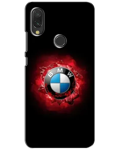 Чехол для Xiaomi Redmi 7 с картинкой «Логотип BMW — вспышка»