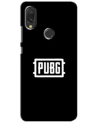 Чехол для Xiaomi Redmi 7 с картинкой «Лого BMW — металлический блеск»