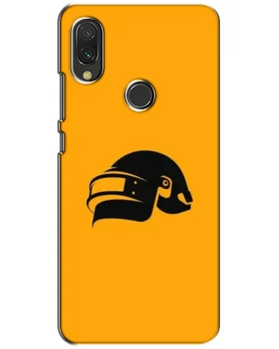 Чехол для Xiaomi Redmi 7 с картинкой «PUBG — золотой шлем»