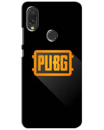 Чехол для Xiaomi Redmi 7 с картинкой «PUBG — рамка лого»
