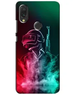 Чехол для Xiaomi Redmi 7 с картинкой «PUBG — огненный воин» Чехол для Xiaomi Redmi 7 с картинкой «PUBG — огненный воин»