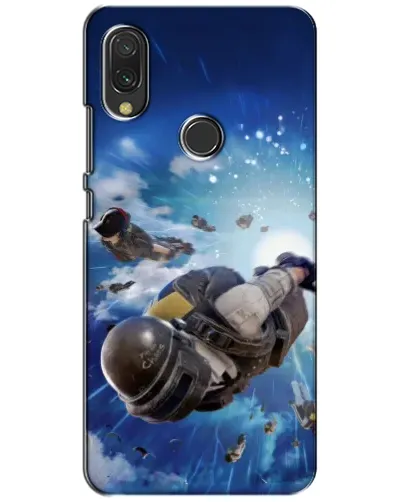 Чехол для Xiaomi Redmi 7 с картинкой «Десант PUBG — прыжок»