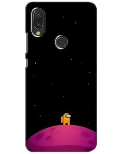 Чехол для Xiaomi Redmi 7 с картинкой «Одинокий герой на планете» Чехол для Xiaomi Redmi 7 с картинкой «Одинокий герой на планете»