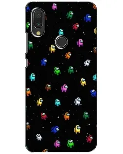 Чехол для Xiaomi Redmi 7 с картинкой «Экипаж Among Us» Чехол для Xiaomi Redmi 7 с картинкой «Экипаж Among Us»