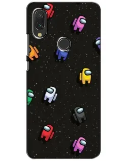 Чехол для Xiaomi Redmi 7 с картинкой «Космический паттерн Among Us» Чехол для Xiaomi Redmi 7 с картинкой «Космический паттерн Among Us»