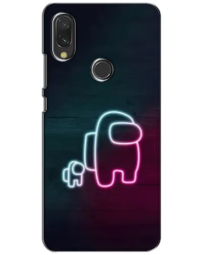 Чехол для Xiaomi Redmi 7 с картинкой «Among Us неон-арт» Чехол для Xiaomi Redmi 7 с картинкой «Among Us неон-арт»