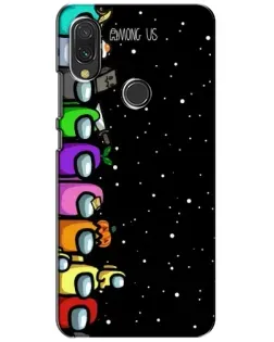Чехол для Xiaomi Redmi 7 с картинкой «Команда Among Us» Чехол для Xiaomi Redmi 7 с картинкой «Команда Among Us»