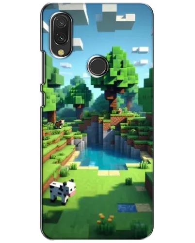 Чохол для Xiaomi Redmi 7 з картинкою «Minecraft літній день»