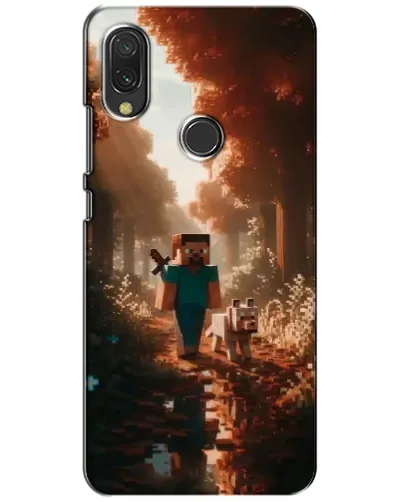 Чохол для Xiaomi Redmi 7 з картинкою «Стів у лісі»