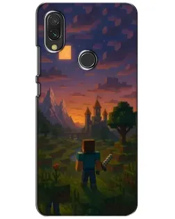 Чохол для Xiaomi Redmi 7 з картинкою «Стів біля вежі»